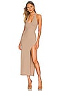 view 1 of 3 Fejka Midi Dress in Camel