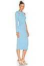 view 2 of 4 Joelle Midi Dress in Cyan Blue