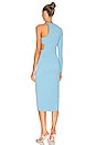 view 4 of 4 Joelle Midi Dress in Cyan Blue