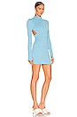 view 2 of 3 Zeri Mini Dress in Cyan Blue