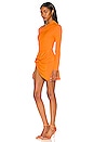 view 3 of 4 Zahra Mini Dress in Orange