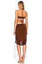 view 3 of 4 Jolene Midi Dress in Cocoa Brown