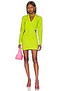 view 1 of 3 Roxane Mini Dress in Acid Lime