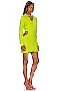 view 2 of 3 Roxane Mini Dress in Acid Lime