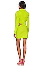 view 3 of 3 Roxane Mini Dress in Acid Lime