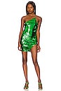 view 1 of 4 Trisha Mini Dress in Green