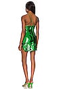 view 3 of 4 Trisha Mini Dress in Green