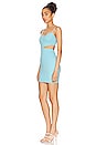 view 3 of 4 Lambert Mini Dress in Bright Blue