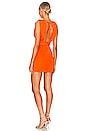 view 3 of 3 Elvira Mini Dress in Neon Orange