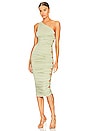 view 1 of 5 Quinn Midi Dress in Sage Green