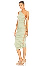 view 4 of 5 Quinn Midi Dress in Sage Green