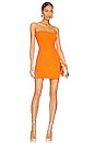 view 1 of 3 Victoria Strapless Dress in Orange