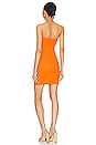 view 3 of 3 Victoria Strapless Dress in Orange