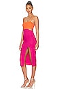 view 3 of 4 Haydon Dress in Pink & Orange