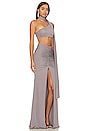 view 3 of 4 Denisse Maxi Dress in Grey