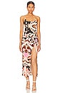 view 1 of 3 INEZ 원피스 in Pink Butterfly