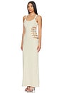 view 3 of 4 Eve Maxi Dress in Beige