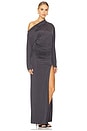 view 2 of 4 Theo Maxi Dress in Charcoal Gray