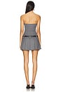 view 3 of 3 Freya Mini Dress in Charcoal Grey
