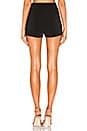view 3 of 4 SHORT AVEC LAÇAGE KARLIE in Black