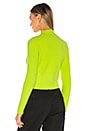 view 3 of 4 Mabel Sweater in Neon Green