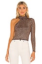 view 1 of 5 Serena Cut Out Sweater in Chocolate