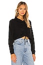 view 2 of 4 Cropped Crewneck in Black