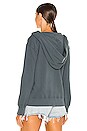 view 3 of 4 Slouchy Hoodie in Midnight Grey