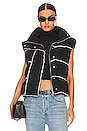 view 1 of 6 Adelaida Puffer Vest in Black