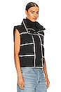 view 3 of 6 Adelaida Puffer Vest in Black