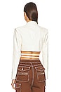 view 3 of 4 Alvina Cropped Blazer in Ivory