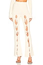 view 1 of 4 Aiden Knit Pant in Ivory