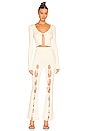 view 4 of 4 Aiden Knit Pant in Ivory