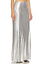 view 2 of 5 x Bridget Chainmail Maxi Skirt in Silver