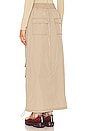 view 3 of 4 Emerson Maxi Skirt in Faded Khaki