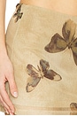 view 6 of 6 Imogen Mini Skirt in Butterfly Multi