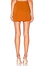 view 3 of 4 Lacey Mini Skirt in Burnt Orange