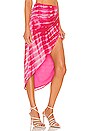 view 2 of 4 Cavo Midi Skirt in Fuchsia Tie Dye