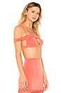 view 2 of 4 Raven Bralette in Coral