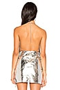 view 3 of 5 Ellie Chain Top in Iridescent Silver