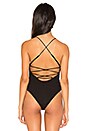 view 4 of 5 Strappy Back Bodysuit in Black