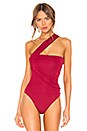 view 2 of 5 BODY TULLY in Red Garnet