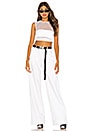 view 4 of 4 Lisa Mesh Top in White