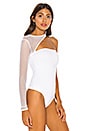 view 3 of 5 Jeffrey Bodysuit in White