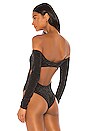 view 4 of 6 BODY À MANCHES LONGUES ALLEGRO in Stardust Black