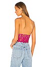 view 3 of 4 TOP CROPPED KEYLA in Fuchsia
