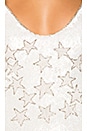 view 6 of 6 Star Beaded Bodysuit in White