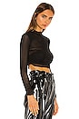 view 2 of 5 Dani Top in Black