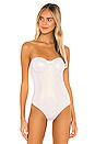 view 2 of 6 Echo Bodysuit in White Gold