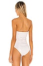 view 4 of 6 Echo Bodysuit in White Gold
